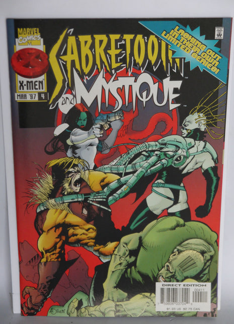 Mystique and Sabretooth (1996) #4 - Mycomicshop.be