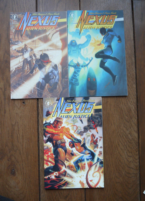 Nexus Alien Justice (1992) Complete Set - Mycomicshop.be