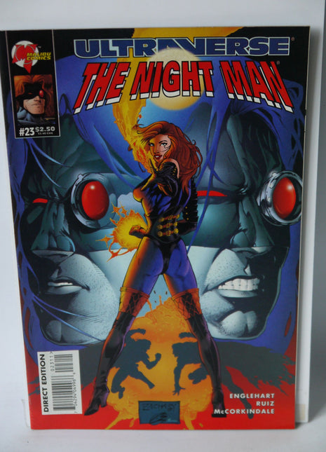 Night Man (1993 Malibu) #23 - Mycomicshop.be