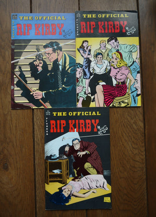 Official Rip Kirby (1988) #1, 3 + 4 - Mycomicshop.be