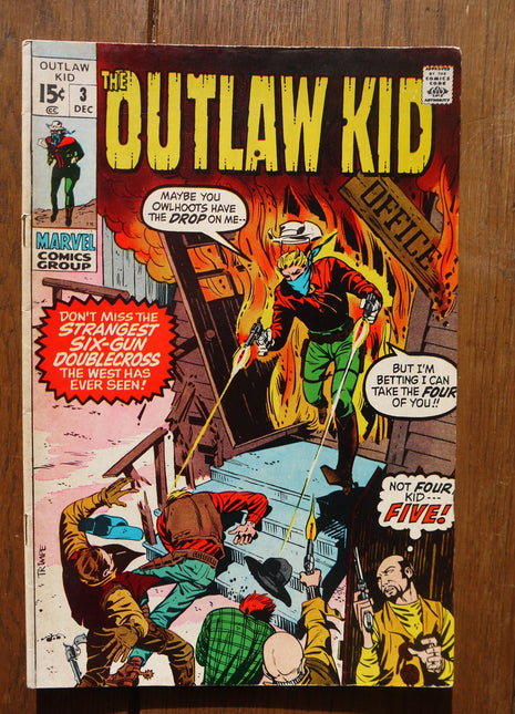 Outlaw Kid (1970) #3 - Mycomicshop.be