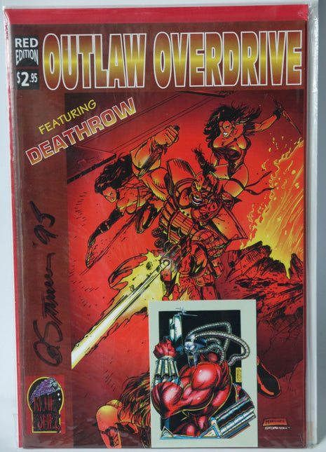 Outlaw Overdrive (1995) #1 Signed - Mycomicshop.be