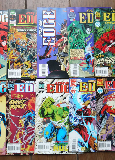 Over the Edge (1995) Complete Set - Mycomicshop.be