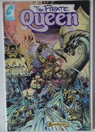 Pirate Queen (1991 Comax) #1 Signed - Mycomicshop.be