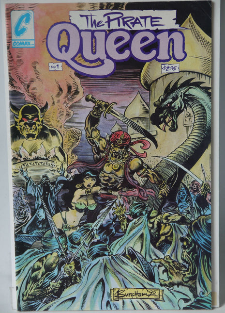 Pirate Queen (1991 Comax) #1 Signed - Mycomicshop.be