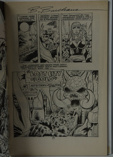 Pirate Queen (1991 Comax) #1 Signed - Mycomicshop.be