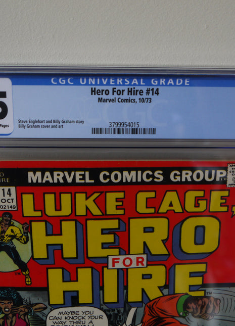 Power Man and Iron Fist (1972 Hero for Hire) #14 CGC 7.5 - Mycomicshop.be