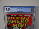 Power Man and Iron Fist (1972 Hero for Hire) #14 CGC 7.5 - Mycomicshop.be