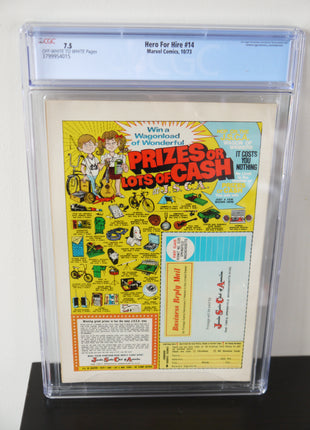 Power Man and Iron Fist (1972 Hero for Hire) #14 CGC 7.5 - Mycomicshop.be