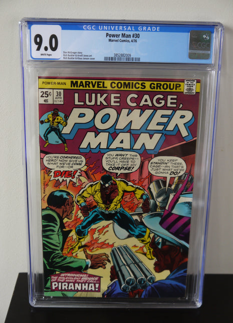 Power Man and Iron Fist (1972 Hero for Hire) #30 CGC 9.0 - Mycomicshop.be