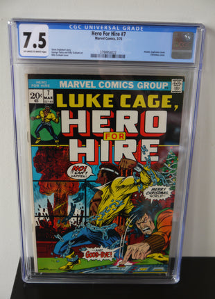Power Man and Iron Fist (1972 Hero for Hire) #7 CGC 7.5 - Mycomicshop.be