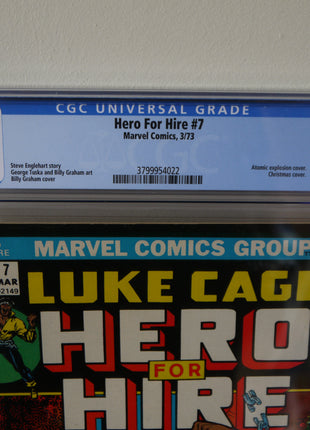Power Man and Iron Fist (1972 Hero for Hire) #7 CGC 7.5 - Mycomicshop.be