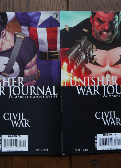 Punisher War Journal (2006 2nd Series) 1 + 2 - Mycomicshop.be