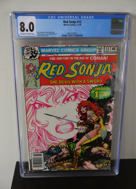 Red Sonja (1977 1st Series) #12 CGC 8.0 - Mycomicshop.be