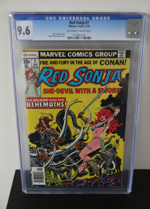 Red Sonja (1977 1st Series) #7 CGC 9.6 - Mycomicshop.be
