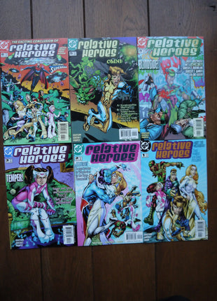 Relative Heroes (2000) Complete Set - Mycomicshop.be