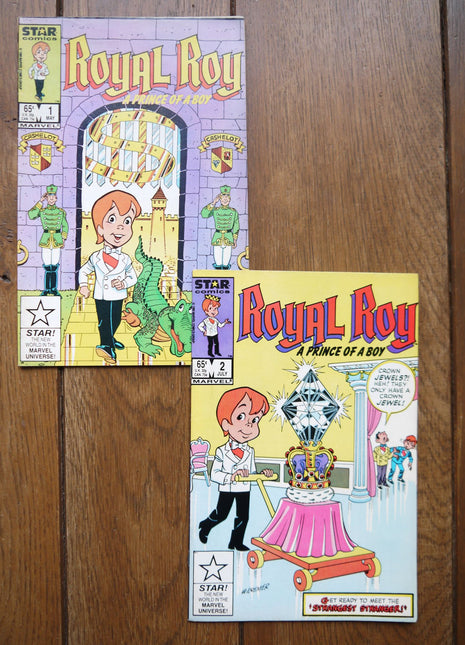Royal Roy (1985 Marvel/Star Comics) #1 + 2 - Mycomicshop.be