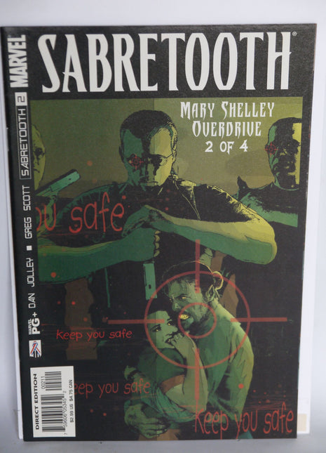 Sabretooth Mary Shelley Overdrive (2002) #2 - Mycomicshop.be