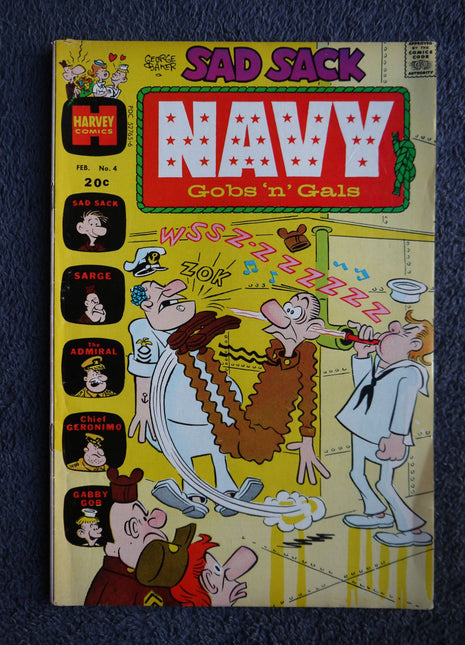 Sad Sack Navy, Gobs 'N' Gals (1972 Harvey) #4 - Mycomicshop.be