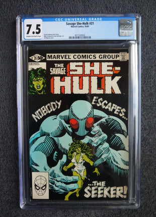 Savage She-Hulk (1980) #21 CGC 7.5 - Mycomicshop.be