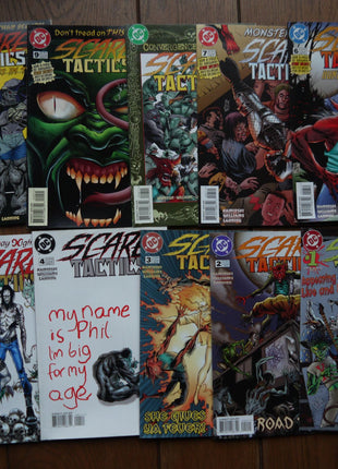 Scare Tactics (1996) Lot of 10 comics - Mycomicshop.be