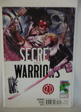 Secret Warriors (2009) #21A - SIGNED - Mycomicshop.be