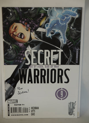Secret Warriors (2009) #9A - SIGNED - Mycomicshop.be