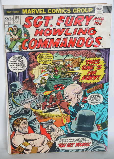 Sgt. Fury (1963) #115 - Mycomicshop.be