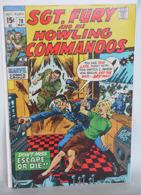 Sgt. Fury (1963) #78 - Mycomicshop.be