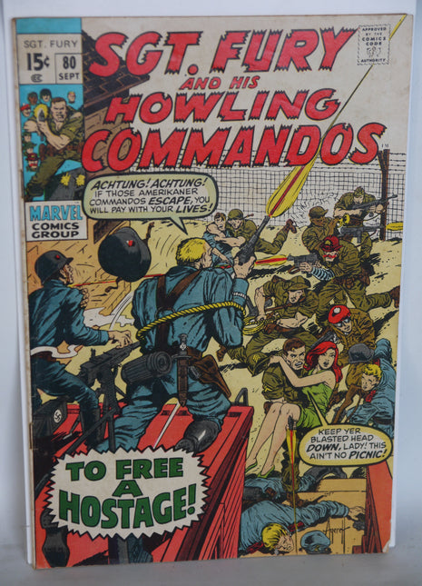 Sgt. Fury (1963) #80 - Mycomicshop.be