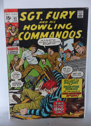 Sgt. Fury (1963) #83 - Mycomicshop.be