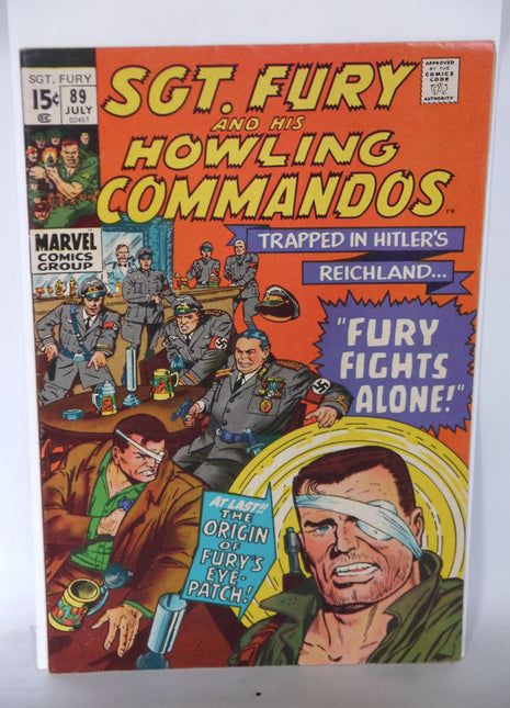 Sgt. Fury (1963) #89 - Mycomicshop.be