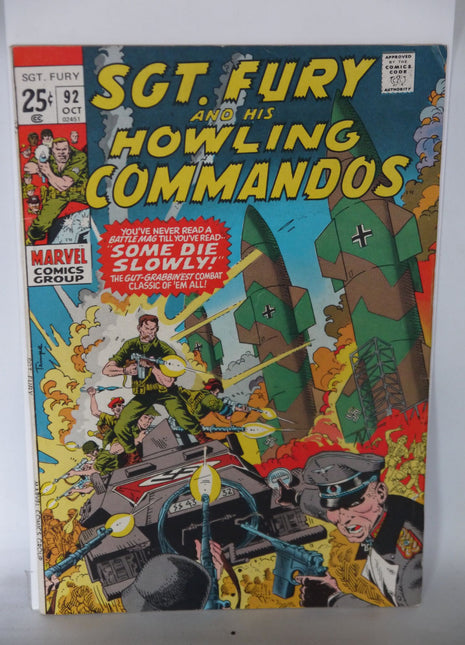 Sgt. Fury (1963) #92 - Mycomicshop.be