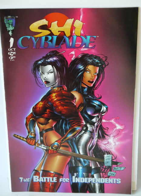 Shi Cyblade The Battle for Independents (1995) #1B - Mycomicshop.be