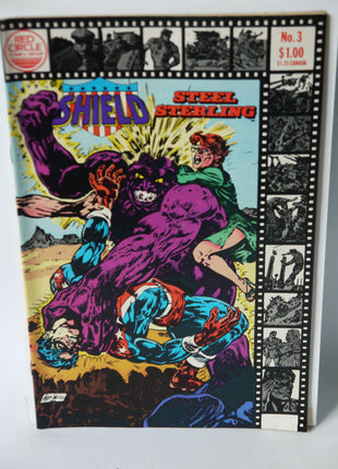 Shield Steel Sterling (1983 Red Circle) #3 - Mycomicshop.be