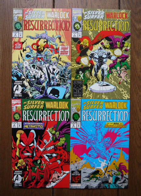 Silver Surfer Warlock Resurrection (1993) Complete Set - Mycomicshop.be