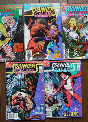 Spanner's Galaxy (1984 ) Lot of 5 comics - Mycomicshop.be