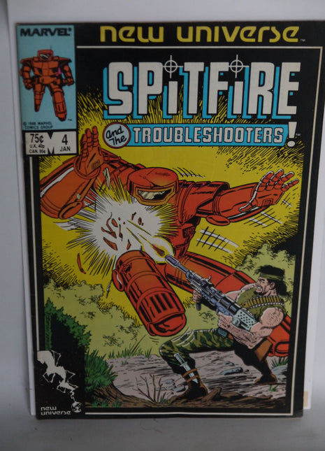 Spitfire and the Troubleshooters (1986) #4 - Mycomicshop.be
