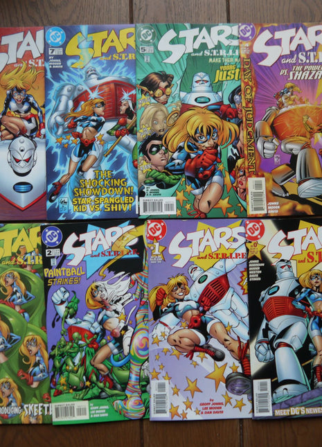 Stars and S.T.R.I.P.E. (1999) Lot of 8 comics - Mycomicshop.be
