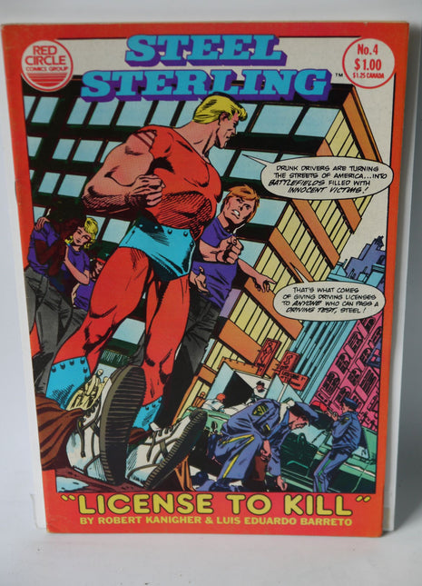 Steel Sterling (1984 Red Cirlce/Archie) #4 - Mycomicshop.be