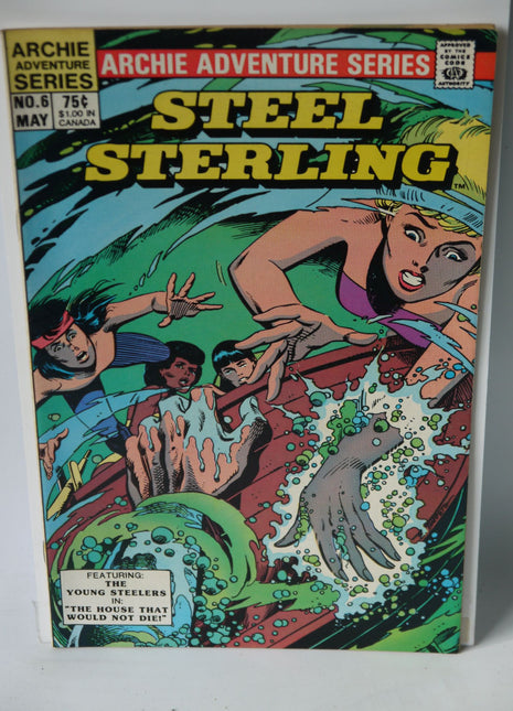 Steel Sterling (1984 Red Cirlce/Archie) #6 - Mycomicshop.be