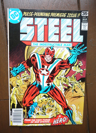 Steel the Indestructible Man (1978) #1 - Mycomicshop.be