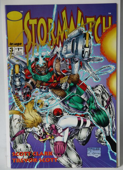 Stormwatch (1993 1st Series) #3 Signed - Mycomicshop.be