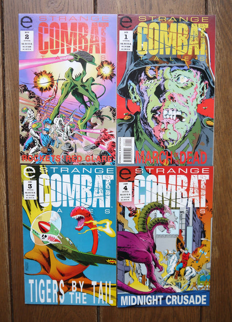 Strange Combat Tales (1993) Complete Set - Mycomicshop.be