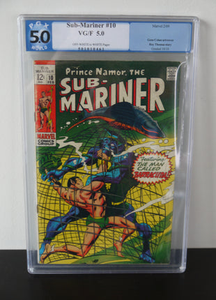Sub-Mariner (1968 1st Series) #10 PGX 5.0 - Mycomicshop.be
