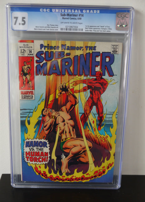 Sub-Mariner (1968 1st Series) #14 CGC 7.5 - Mycomicshop.be