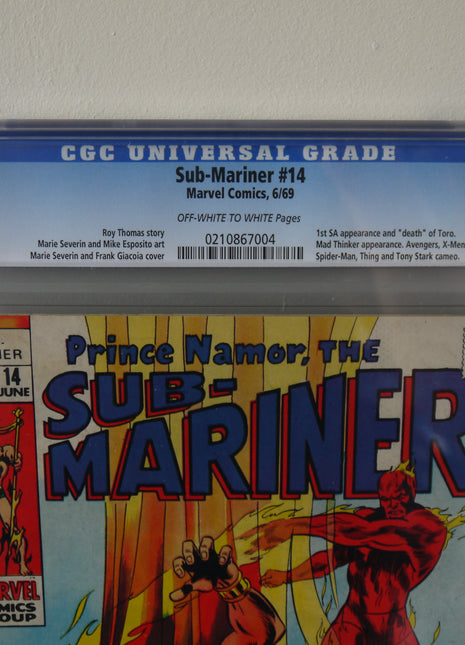 Sub-Mariner (1968 1st Series) #14 CGC 7.5 - Mycomicshop.be