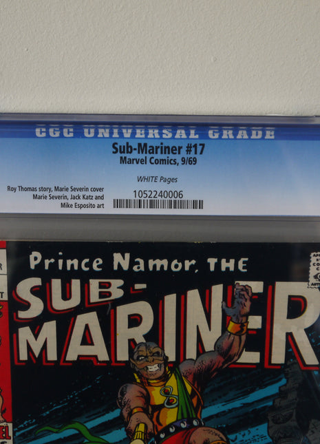 Sub-Mariner (1968 1st Series) #17 CGC 7.5 - Mycomicshop.be