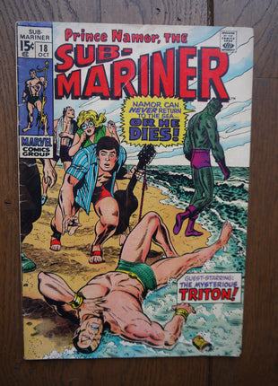 Sub-Mariner (1968 1st Series) #18 - Mycomicshop.be