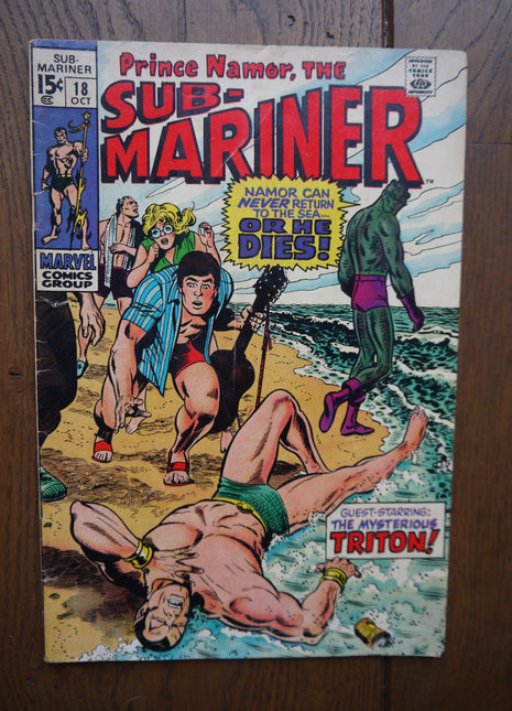 Sub-Mariner (1968 1st Series) #18 - Mycomicshop.be